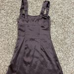 Peppermayo  brown mini satin dress size 2! Photo 2
