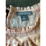 Falls Creek NWOT Falls‎ Creek Women's Peach High Neck Sleeveless Ruffle Midi Dress Size Med Photo 9