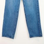 Madewell Denim Baggy Straight Leg High Rise Dark Wash Jeans Casual Blue Size 23 Photo 3
