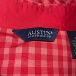Austin Clothing Co Red & Pink Checkered Button Down Country Shirt XL Photo 7