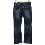 Almost Famous Y2k  Ripped Low Rise Flared Jeans Size 5 Waist 28" Photo 1