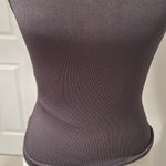 Topshop Cutest Charcoal Grey Fitted Halter Top Photo 3