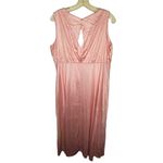Vintage Pink Long‎ Nightgown Size M Photo 3