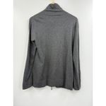Kinross Cashmere Charcoal Gray Mock Neck Zip Up Sweater Jacket Size M Size M Photo 4
