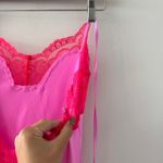 SKIMS  Pink Lace Slip Dress Photo 6