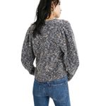 Madewell  Pleat Shoulder Pullover Multicolor Full Sleeve Knit Sweater Size S Photo 1
