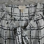 Loft  XS Sleeveless Pussy Bow Tunic Top Blouse Photo 1
