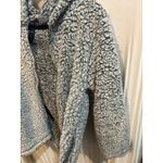 Love Tree  Gray Sherpa Hoodie Full Zip‎ Jacket Cozy Warm Womens Photo 3