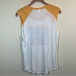Alternative  White Gold LSU Geaux Tigers Louisiana Tank Top Medium NWT Photo 6