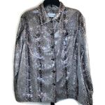 Alfred Dunner Long Sleeve Button Down Jacket 20 Photo 0