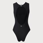 Berlook Contrast Round Neck Backless One Photo 5