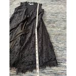 Diane Von Furstenberg  Sleeveless Overlay Black Cover Vest Size 0 Photo 8