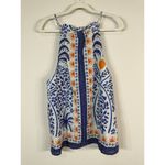 Farm Rio Women’s Afternoon Breeze Camisole Blouse XS Blue 100% Cotton Top NWT Photo 13