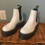 Dr. Martens Size 6 Women's, Size 5 Men's 2976 Platform Chelsea Boot - White Photo 2