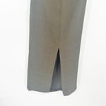 ZARA  Womens Career Work Modest Draped Ruched Side Sleeveless Midi Dress Size M Photo 5