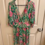 Lilly Pulitzer NWOT Parigi Skort Romper coming in hot size Medium Photo 1