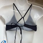 Cupshe  Black Textured Bikini Top Photo 3