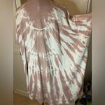 FP Movement by Free People oversized Tie Dye Dress with pockets size S Pink Photo 3