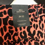 Scotch & Soda NWT  Animal Print Slim Fit Jeans Leopard Print Pants Coral Pink 29 Photo 9