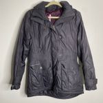 Helly Hansen Women's Parka Jacket Removable Faux Fur Hood Winter Outerwear M Photo 0