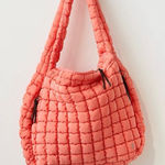 FP Movement Quilted Carryall Bag In Coral Photo 0