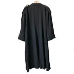 Jil Sander 100% Cashmere Oversized Long Coat in Charcoal Gray Size 36 DE 6 US Photo 2