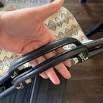 Banana Republic Tote Leather Straw Woven Tribal Bohemian Metal Accents western Photo 14