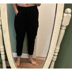Torrid Black Cargo Jogger Pants Size 00 /M/L/Rayon Blend Stretch Women’s Casual Photo 7