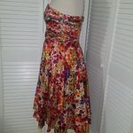 Donna Morgan STRAPLESS/BACKLESS METALLIC PROM DRESS W/CORSET TOP, SZ 8 Photo 5