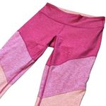 Outdoor Voices Women's 7/8 Colorblock Leggings Tri Tone Flamingo Rose Clay Small Photo 1