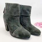 Rag and Bone  Newbury Suede Leather Ankle Boots: Dark Grey Photo 2