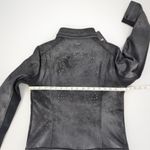 Desigual  Millet Women's Black Front Zipper Motorcycle Jacket - US Size 6 - NWT Photo 8