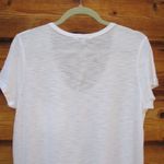 James Perse NWT White Deep Scoop Pocket T Shirt Photo 5