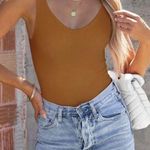 NWT Adreamly Clothing Co Women's Sexy Scoop Neck Tank Tops bodysuit in Black Photo 1