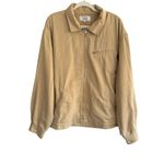 Reformation ‎ Marco Bomber Jacket Marzipan Beige Size Large Photo 1