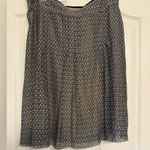 Oui Moments Patterned Skirt in Sage, Cream, Black Size 10 Photo 8