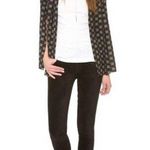 7 For All Mankind New Womens 24 Black Jeans Pants USA Sueded Skinny Soft NWT Photo 2