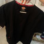 Dickies Black Scrub Top Photo 0
