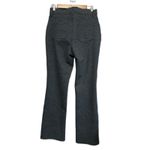 Vera Wang Simply Vera  Bootcut Pants Women's Size M Gray Textured Stretch Photo 5