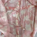 l*space L* Pacifica Buttondown Tunic Coverup Paradise Blooms XS/S Photo 8