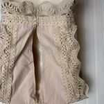 SheIn  Frenchy NWT beige/pink lace sleeveless top open back size medium B36 Photo 7