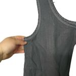 Current/Elliott New Zip Cargo Crop 100% Linen Jumpsuit in Black sz 0 Photo 3