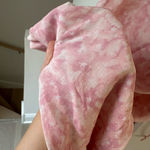 ZARA Pink Starry Cloud Cowl Neckline Dress Photo 8