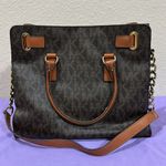 Michael Kors  Large Hamilton N/S PVC Signature Tote Bag Photo 1