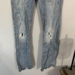 Silver Jeans Co Silver Jeans Light Wash Boot Cut Jeans Ripped Knees Women’s Size 30 / 31 Style Alex Photo 1