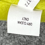 Kay Unger Y2K Dress 14 Chartreuse Yellow Strapless Silk Floral Pleated Cocktail Photo 13