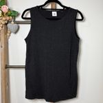 CAbi  Charcoal Heathered Black Tank Top Womens Size Medium Sleeveless Leisure Photo 1