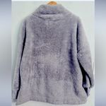 LuLaRoe  Gray Teddy Sherpa Fleece Pullover Size XLarge With Pockets Nancy … Photo 2
