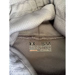 Under Armour Womens Gray Size Small Cowl Neck Semi Fitted Hooded Sweatshirt Gold Photo 3