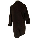 Stoosh NWT  Sherpa Fabric  Teddy Double-Breasted Long Coat   IN BRACKEN Photo 4
